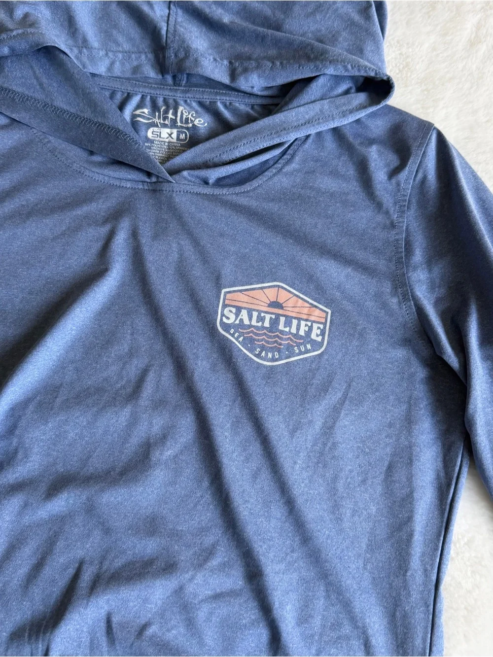 Salt Life UPF Long Sleeve Shirt Women’s Size Medium - Picture 4 of 8
